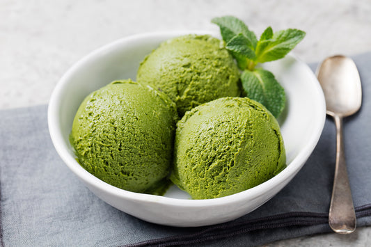 Glace au matcha