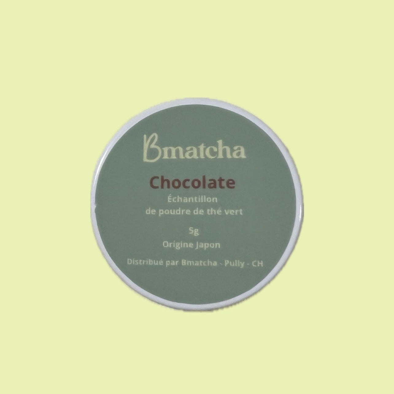 Echantillon Chocolat 5g