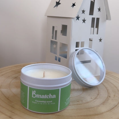 Bougie Bmatcha à la vanille