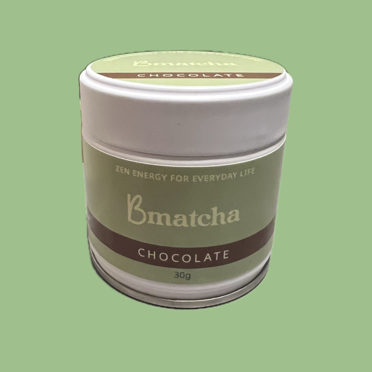 Matcha aromatisé au chocolat