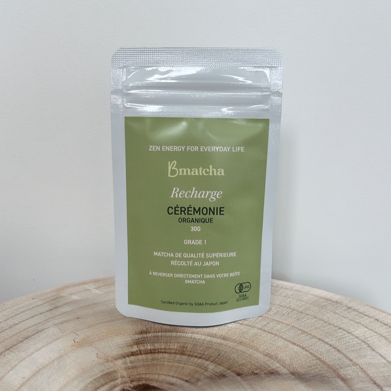 recharge de matcha cérémonial par Bmatcha 